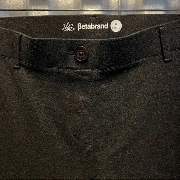 Betabrand Two-Pocket Dress Pant Yoga stretch Bootcut women’s medium petite - Picture 8 of 14